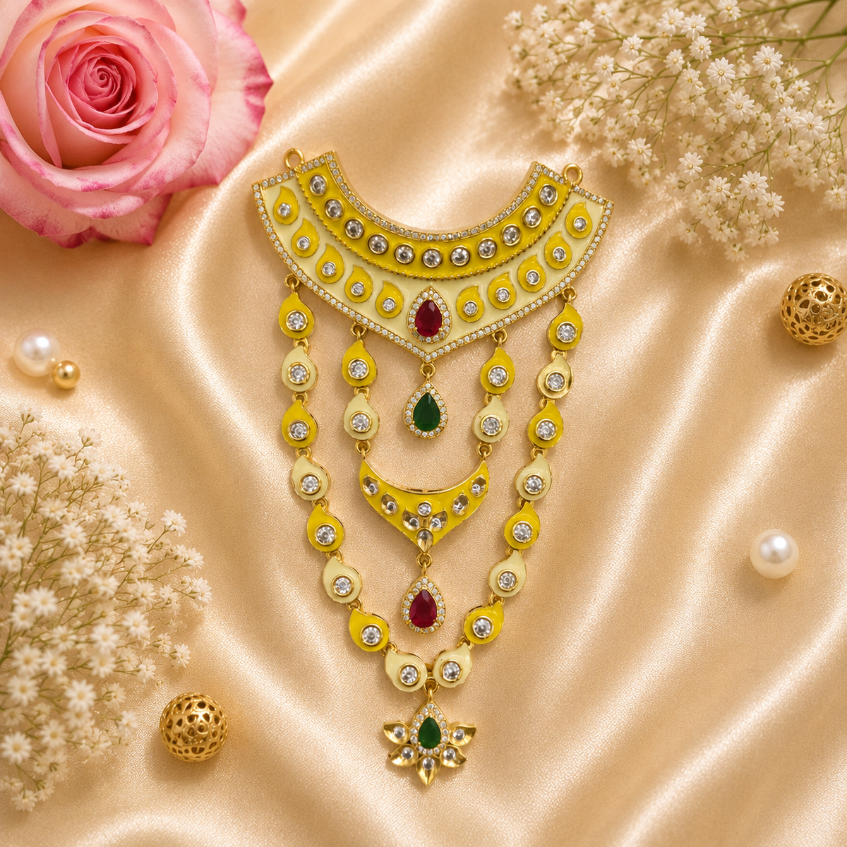 Surya Dhawal Necklace Set