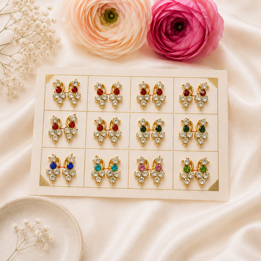 Shyam Jyoti Earrings(Pack of 12)