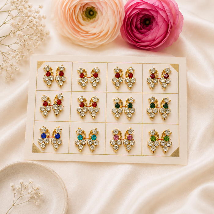 Shyam Jyoti Earrings(Pack of 12)