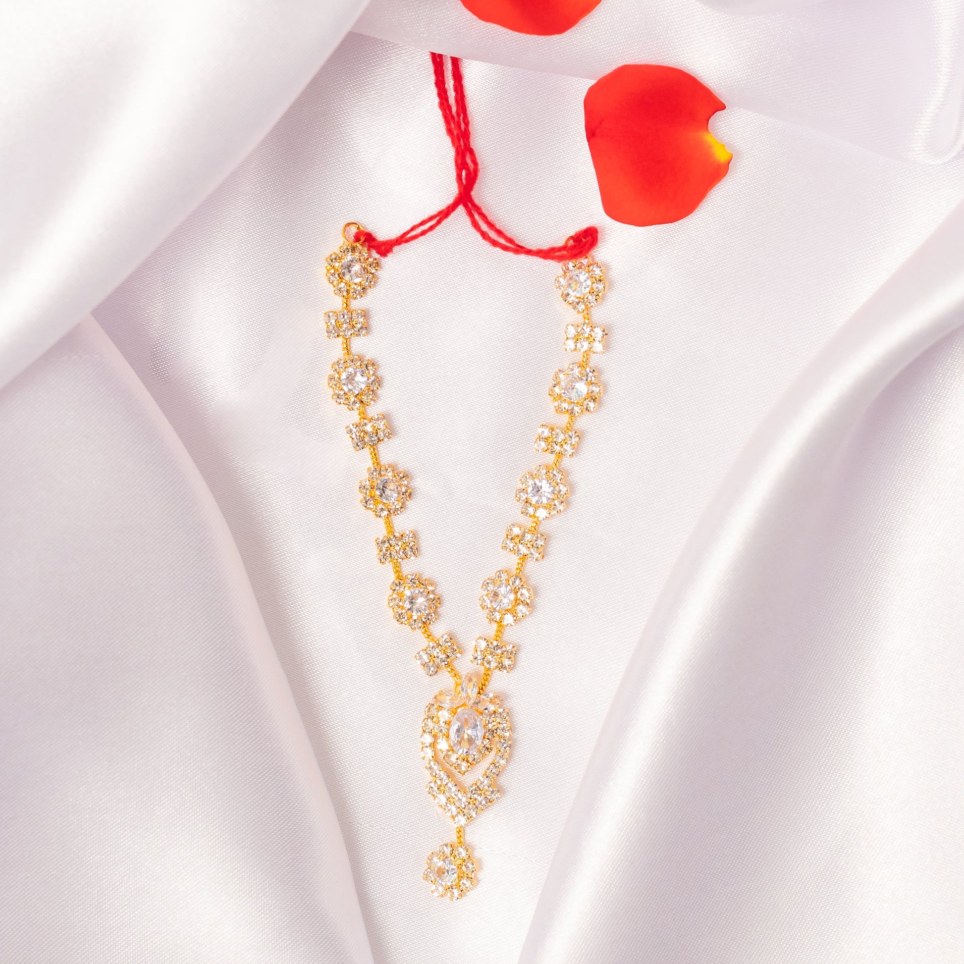 Vrindavan Ratna Necklace(Pack of 3)