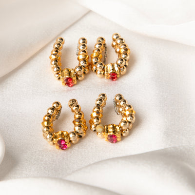 Devanshi Gold Bead Kangan Set – (Pack of 2)