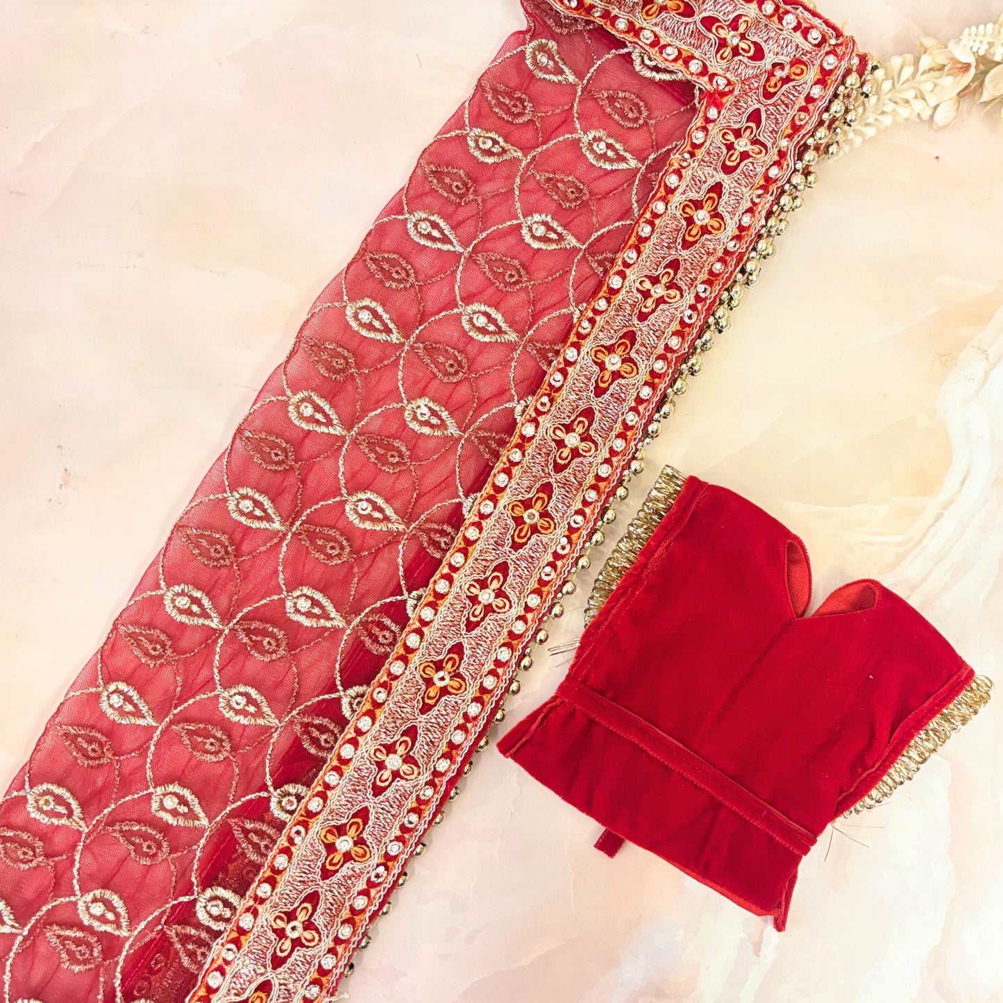 Sindūrāmbarā Mata Rani Dress