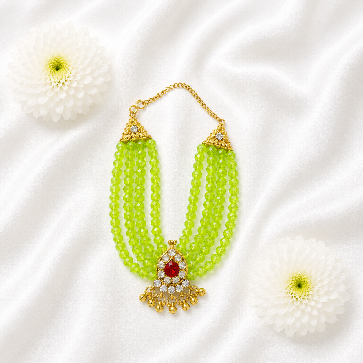 Braj Kanthii Necklace Set(Pack of 2)