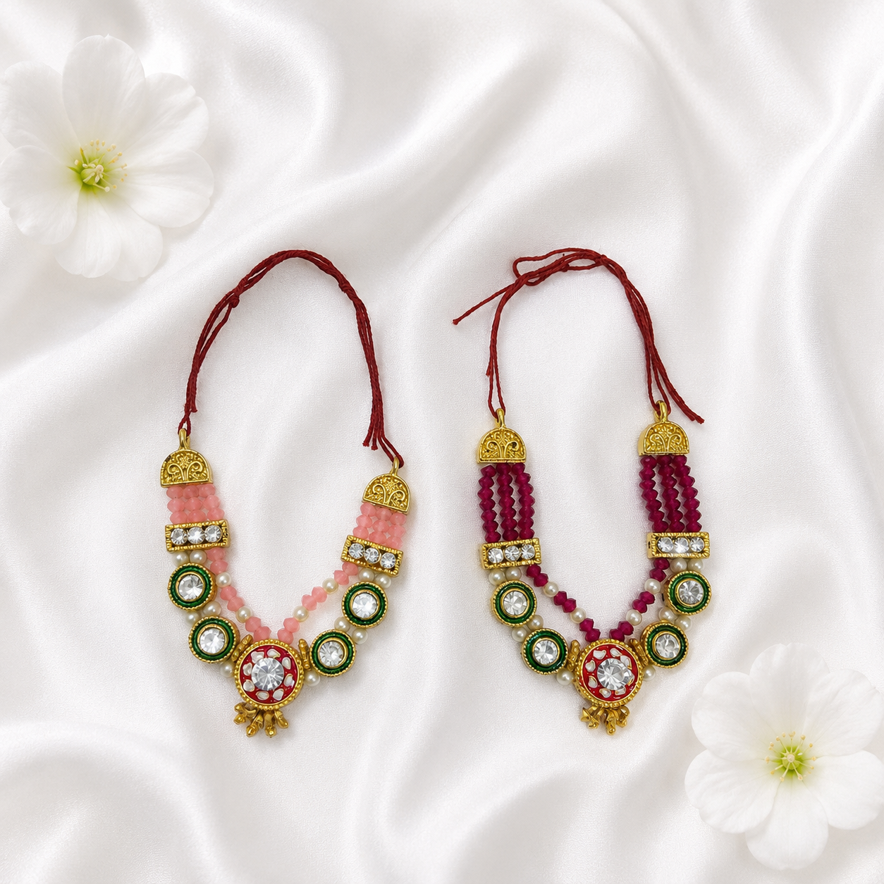 Rasik Keshari Necklace Set(Pack of 2)