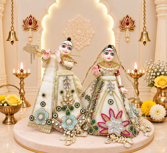 Mangalmayi Rang Radhe Krishna Dress