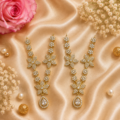 Shwet Kamal Necklace Set (Pack of 2)
