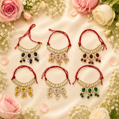 Niketan Kanthi Necklace Set(Pack of 6)