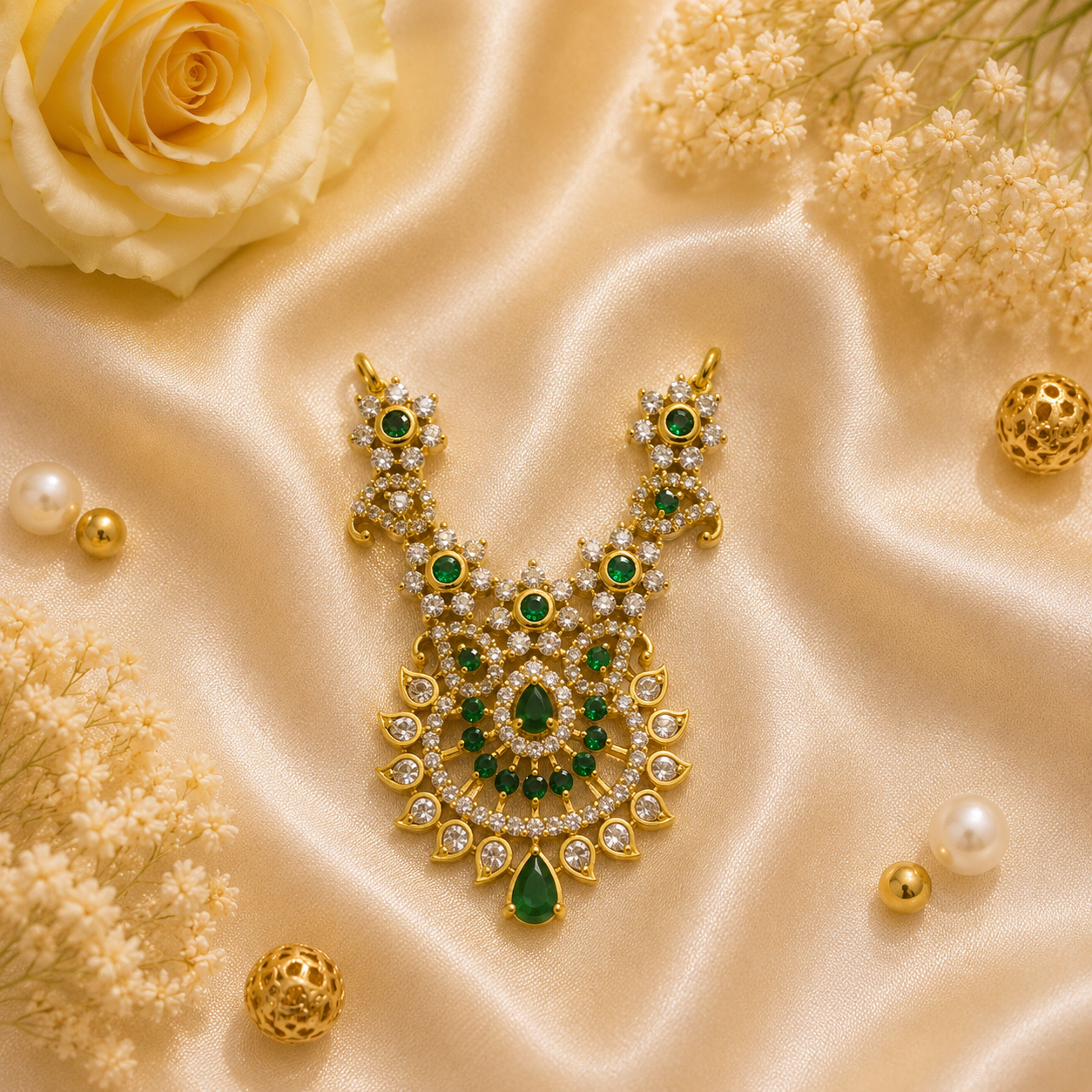 Neel Ratna Kanthi Necklace Set (Pack of 2)