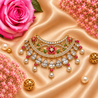Mangalmayi Pearl Necklace Set