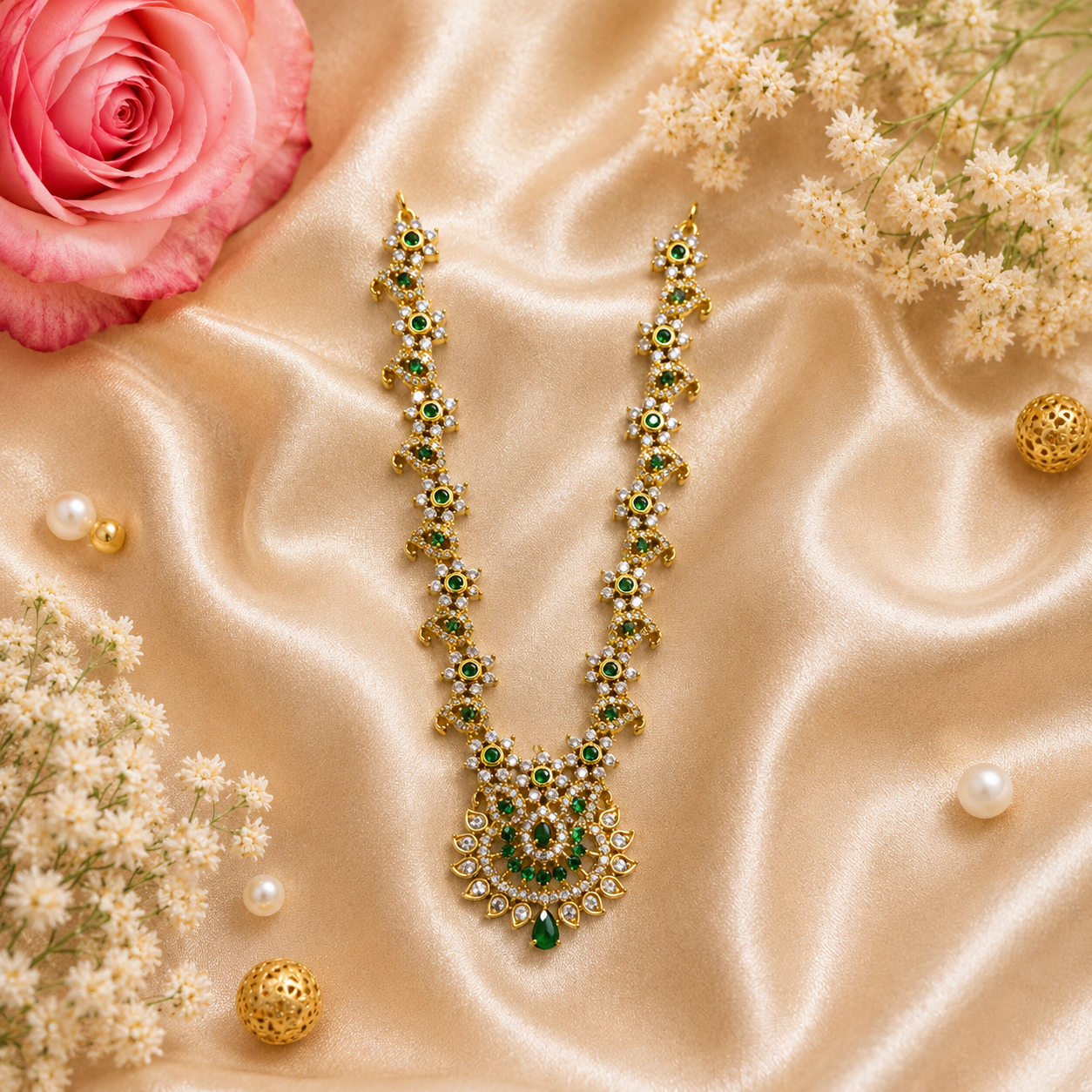 Chandra Prabha Necklace Set (Pack of 2)