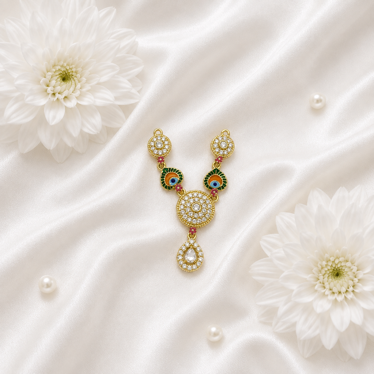 Mayur Netra Necklace Set