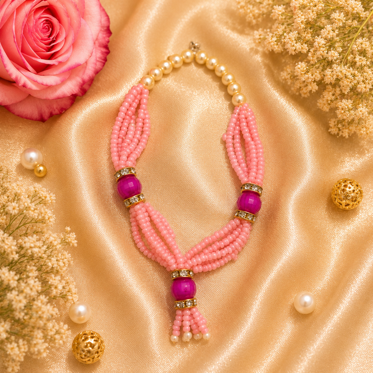 Mangalmayi Shringar Necklace Set (Pack of 5)
