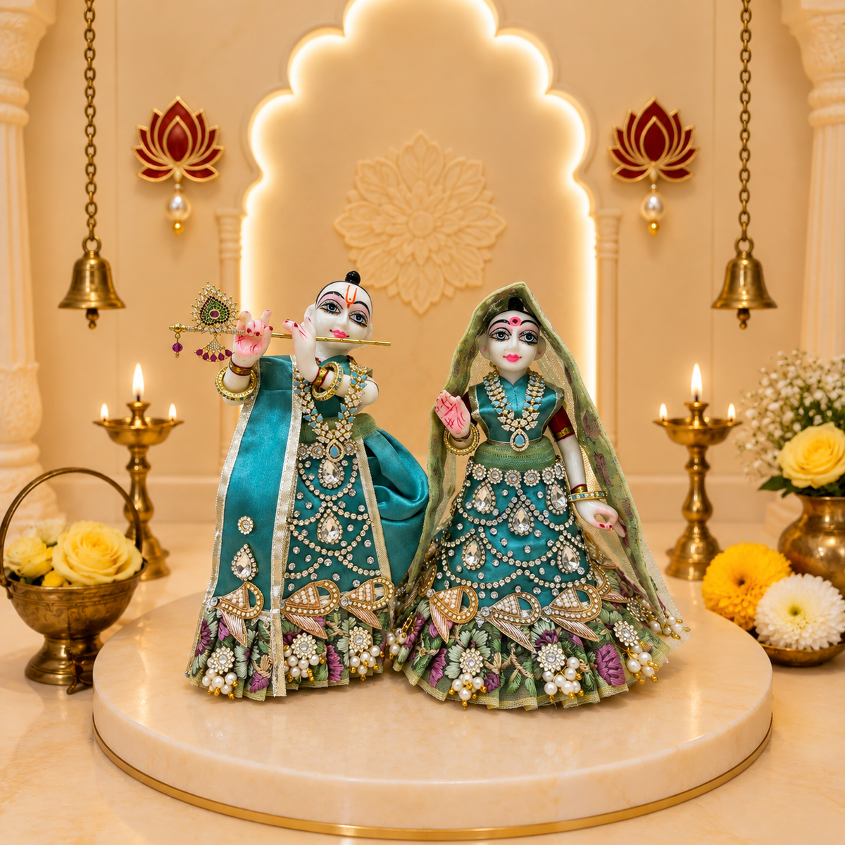Ambika Ratna Radhe Krishna Dress