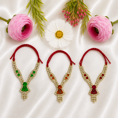 Madhavv Kanthii Necklace Set(Pack of 3)