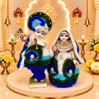 Mayurlekha Shakti Woollen Radhe Krishna Dress
