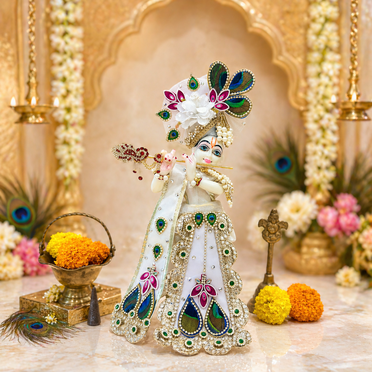 Mukut Vaibhav Dhoti Set