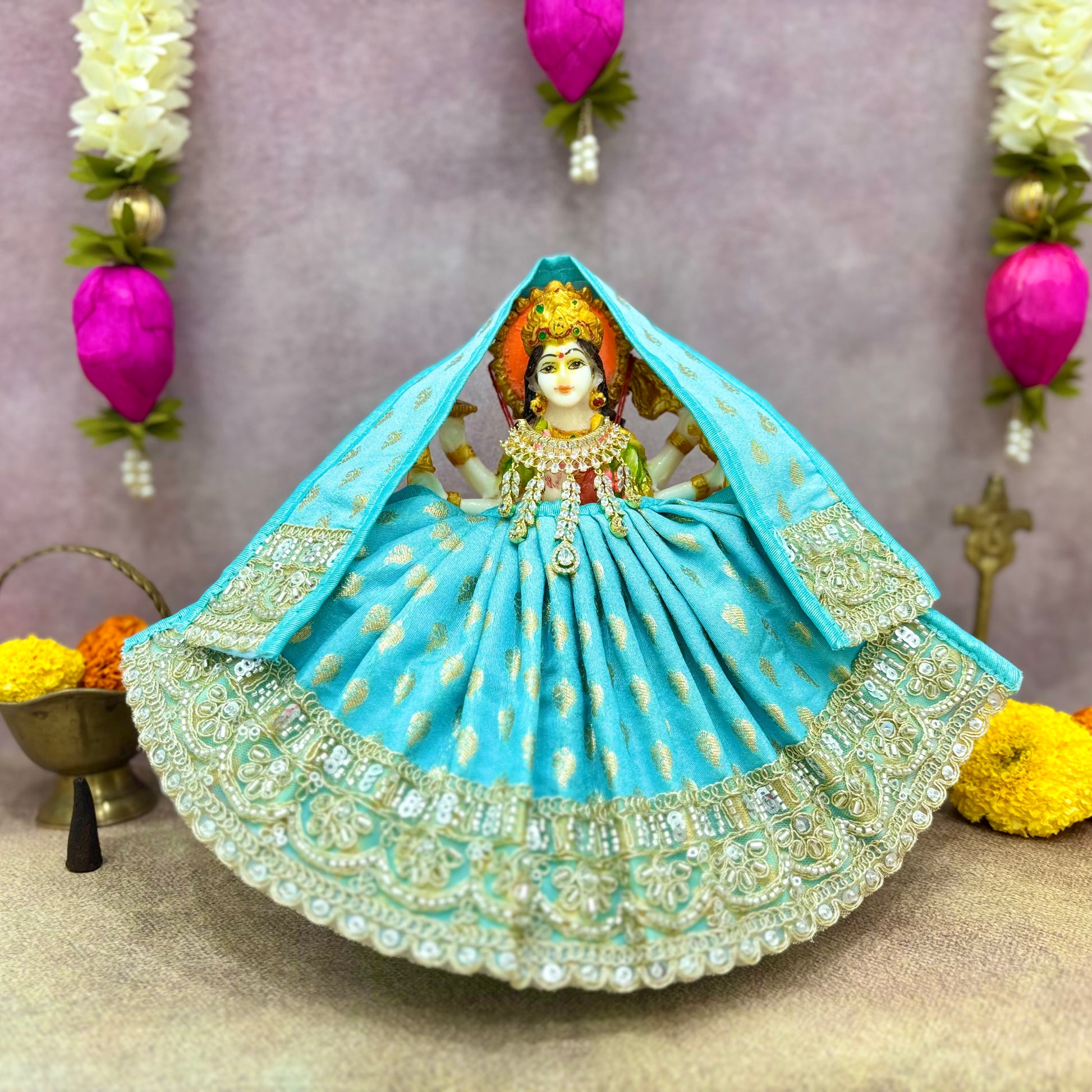 Neel Darbar Mata Rani Dress