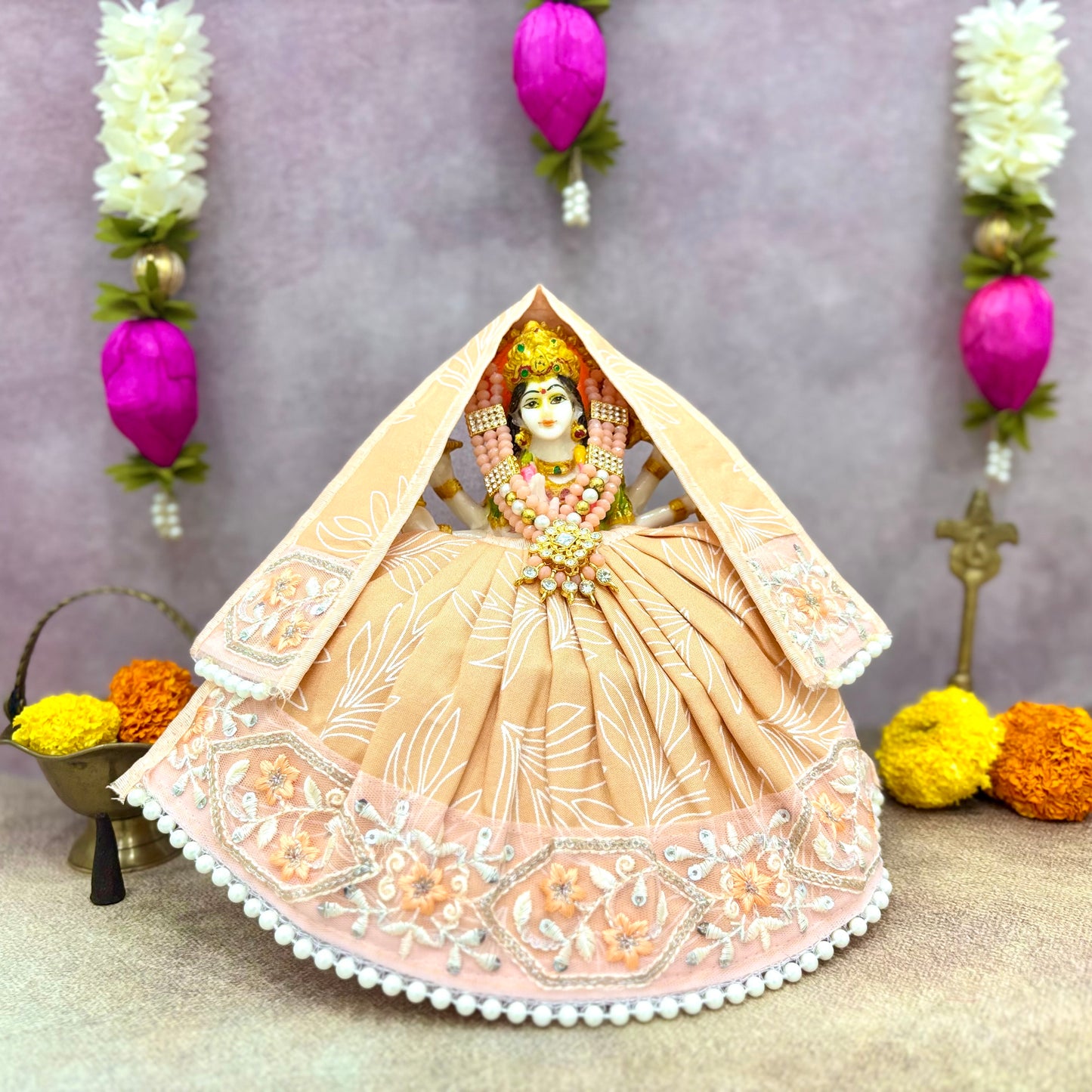 Chandan Vesha Mata Rani Dress