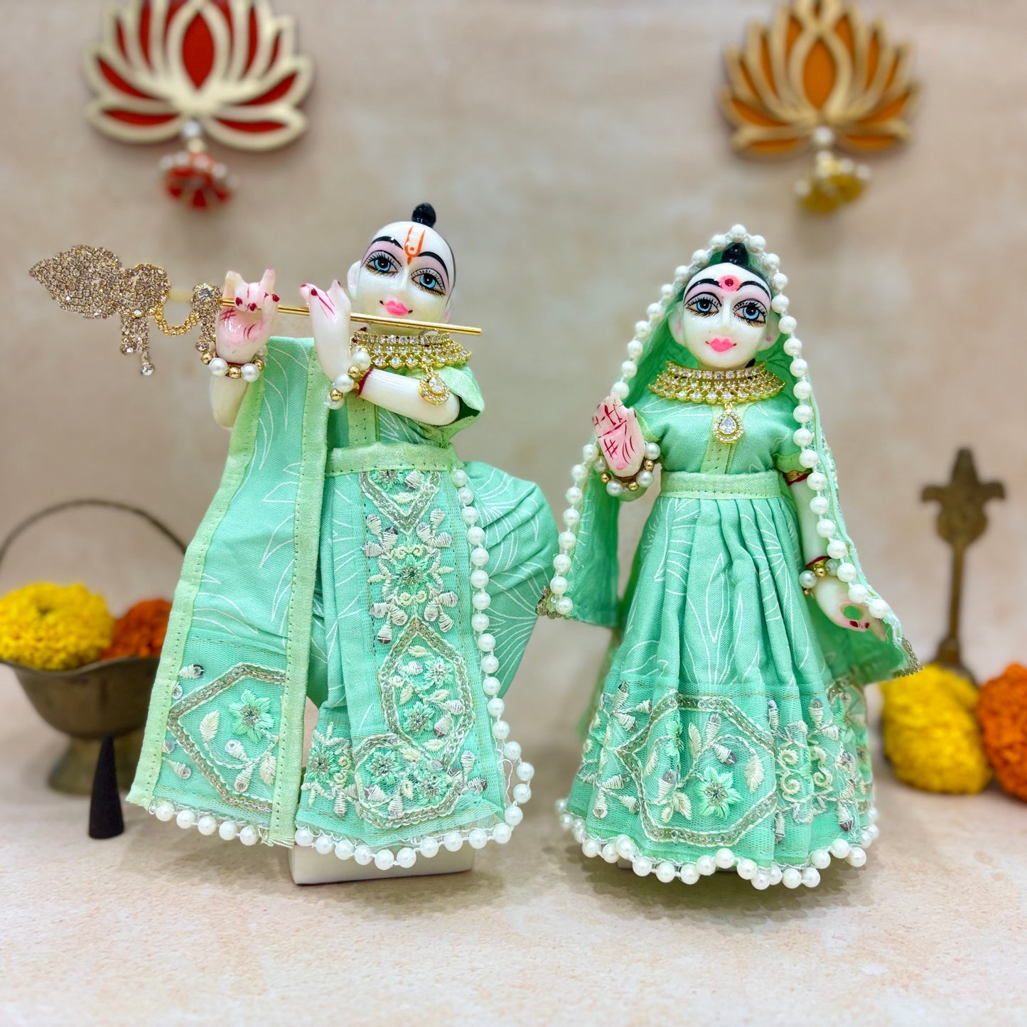 Komal Tarang Radha Krishna Dress