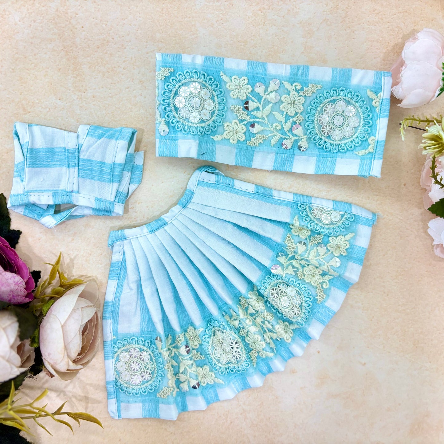 Komal Neer Radha Krishna Dress