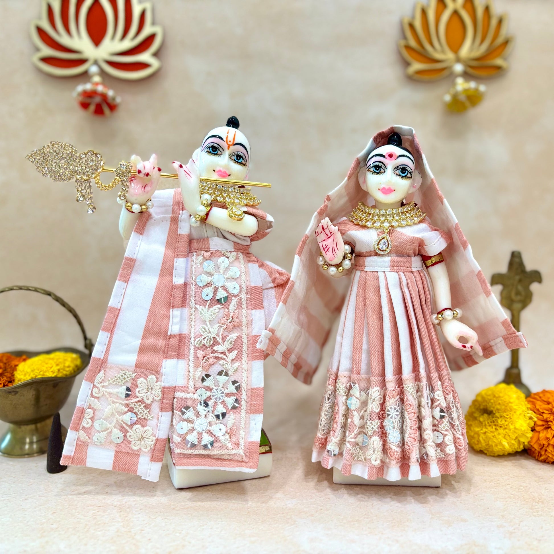 Komal Sparsh Radha Krishna Dress