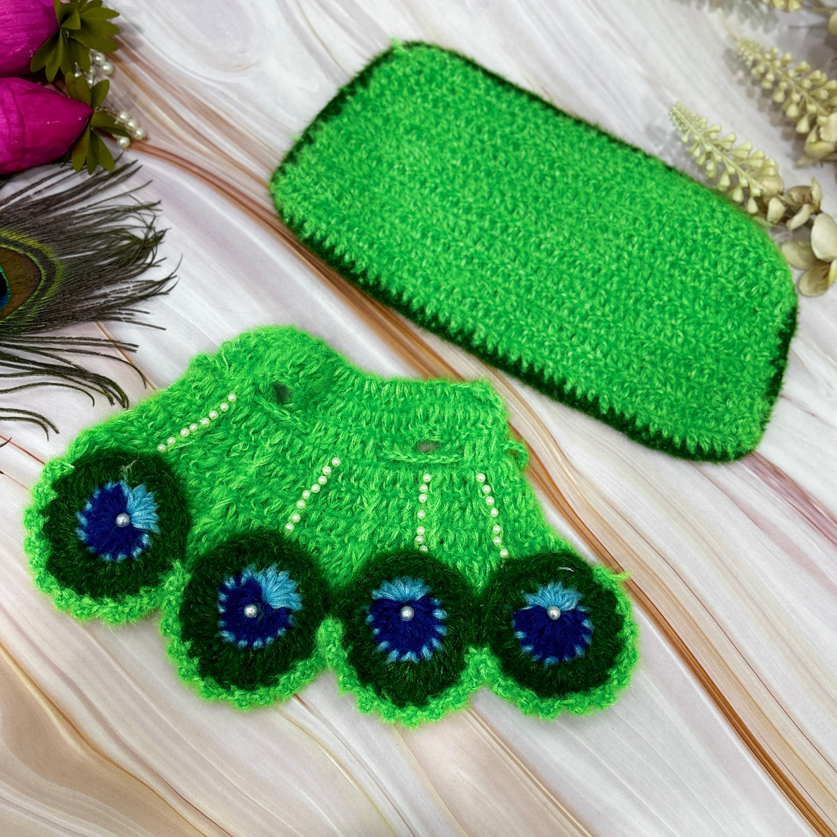 Mangalmayi Woollen Radhe Krishna Dress