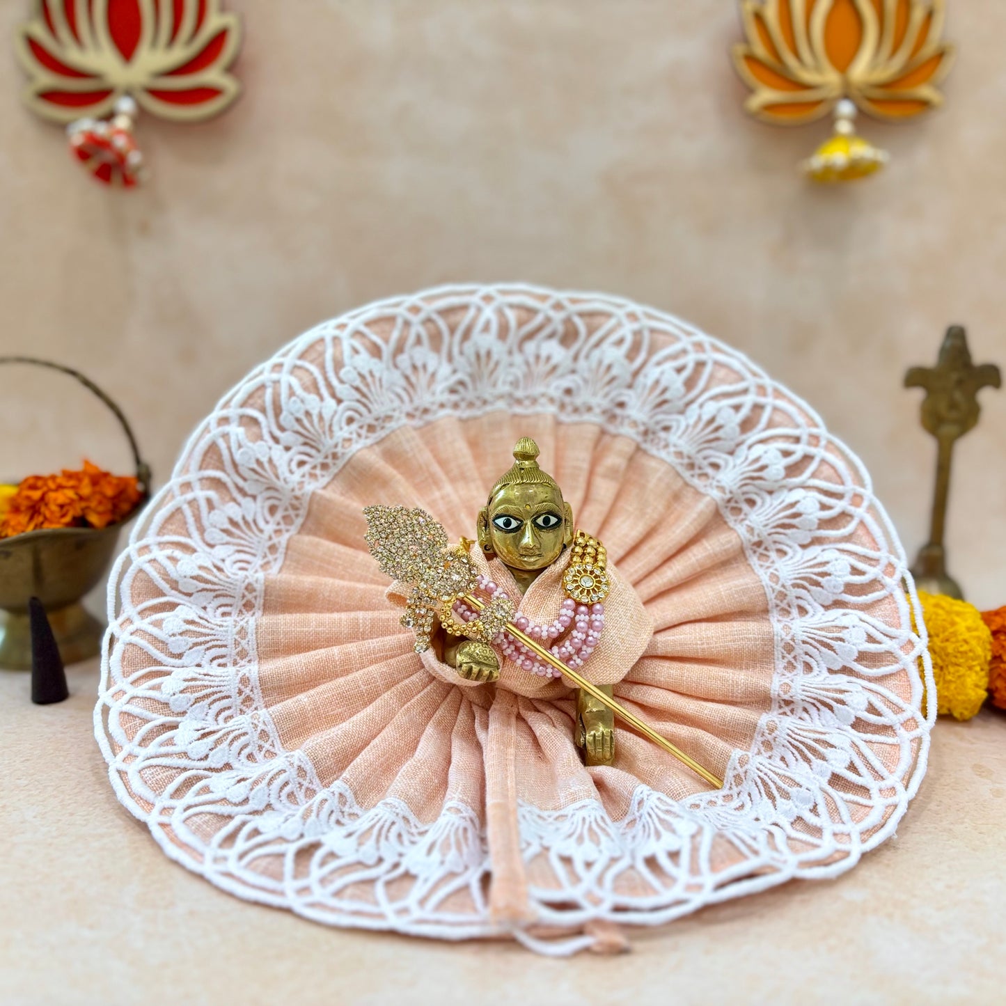 Anand Aabha Laddu Gopal Dress (Pack of 2)