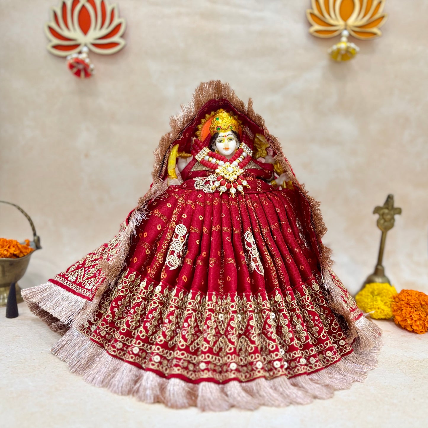 Gaurav Shringar Mata Rani Dress