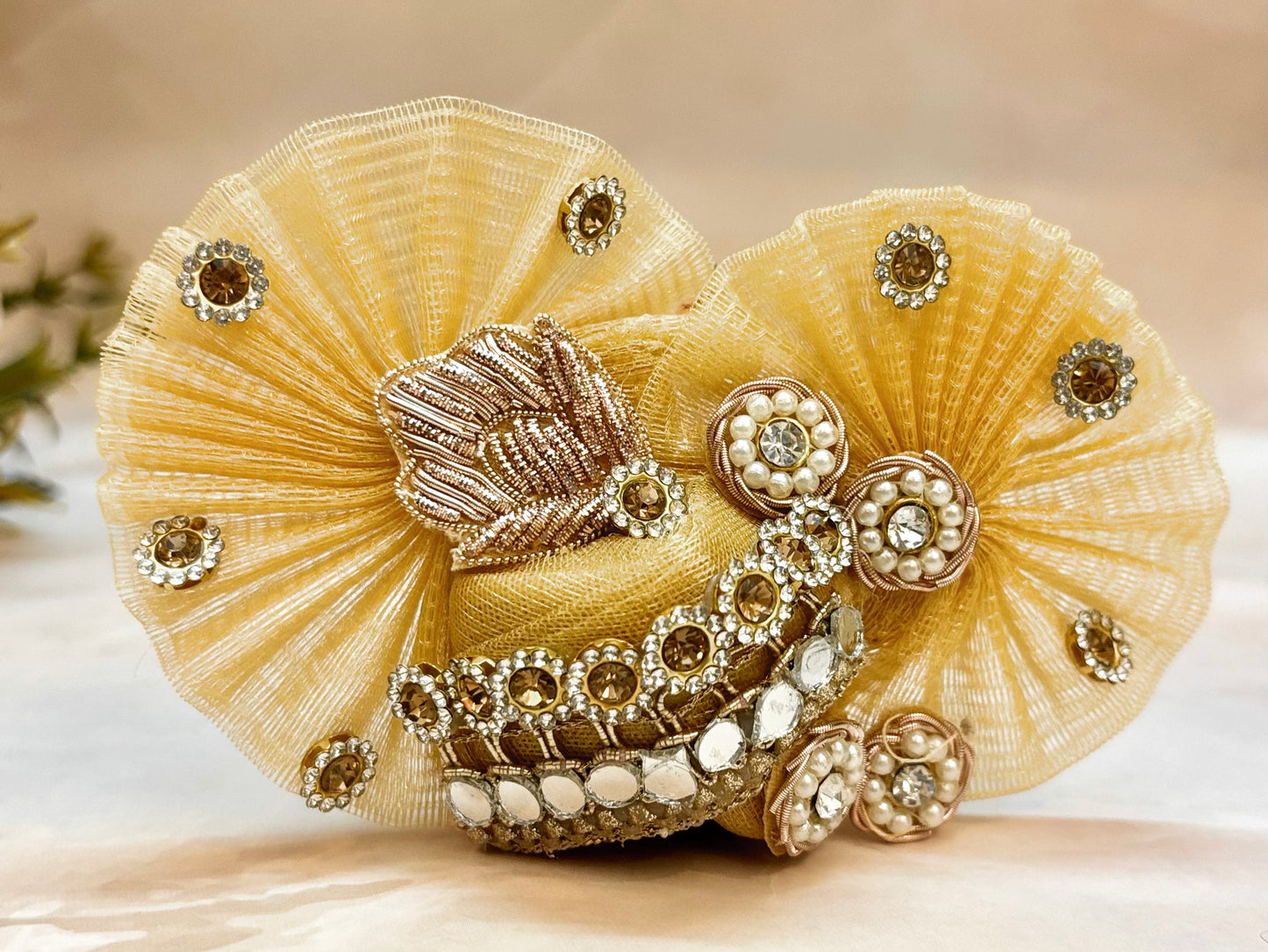 Mahashringar Zardozi Laddu Gopal Dress