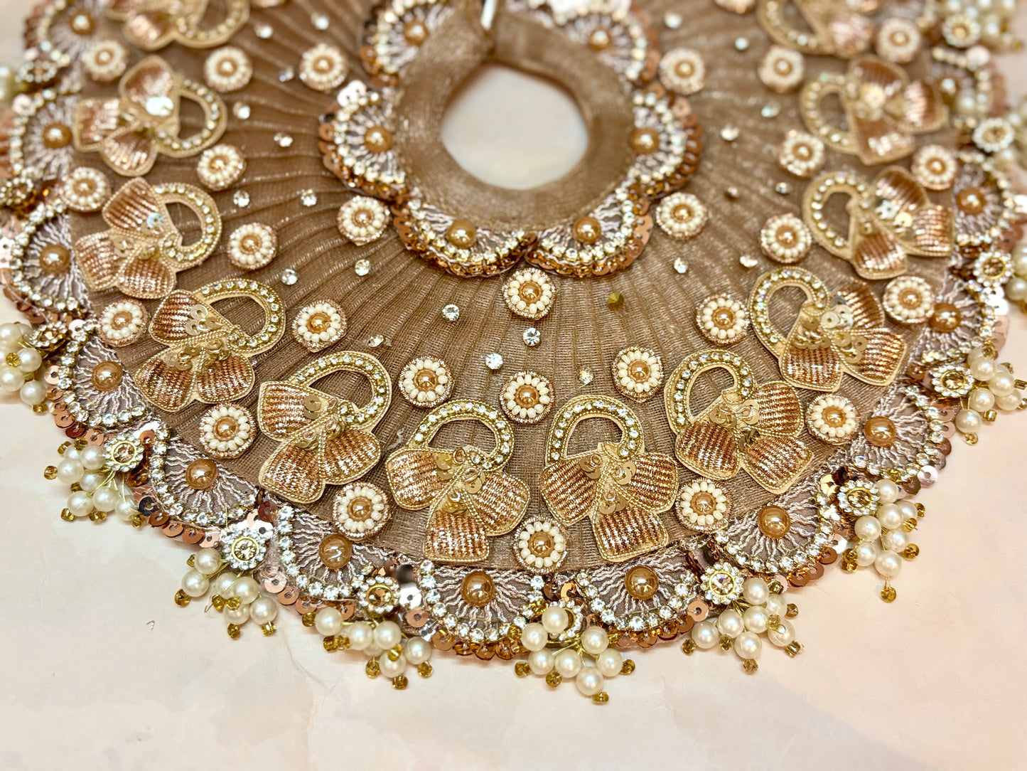 Mahashringar Zardozi Laddu Gopal Dress