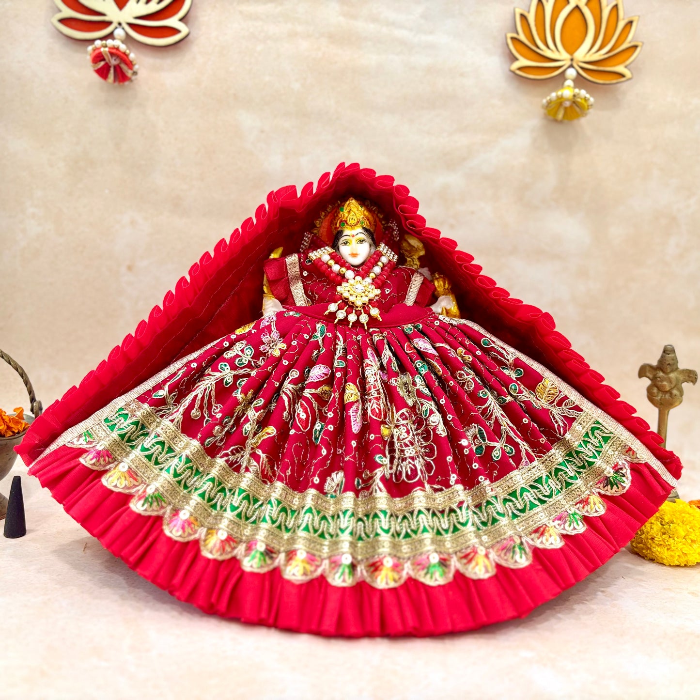 Rajat Leela Mata Rani Dress