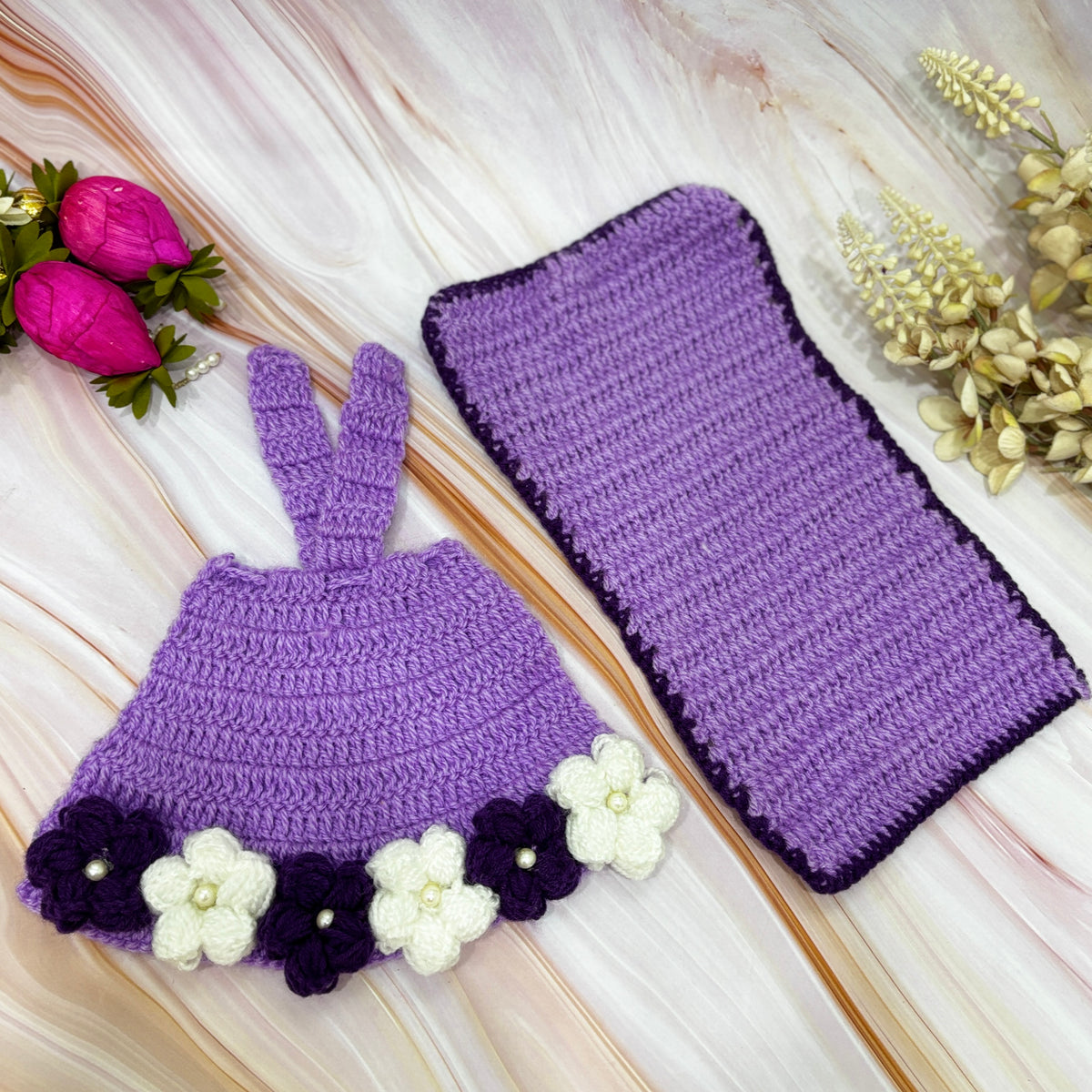 Moti Kishori Woollen Mata Rani Dress