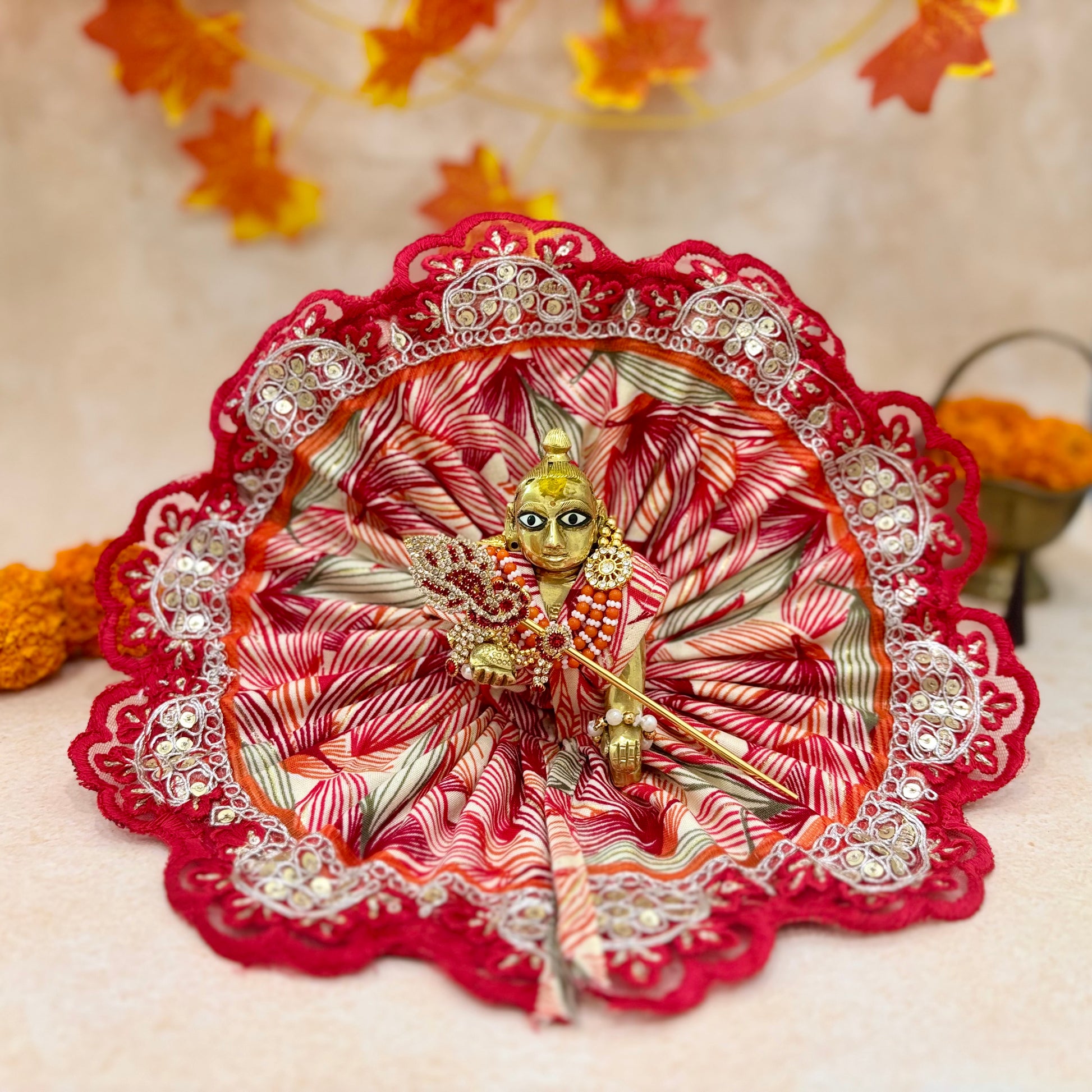 Neel Vanam Laddu Gopal Dress (Pack of 2)