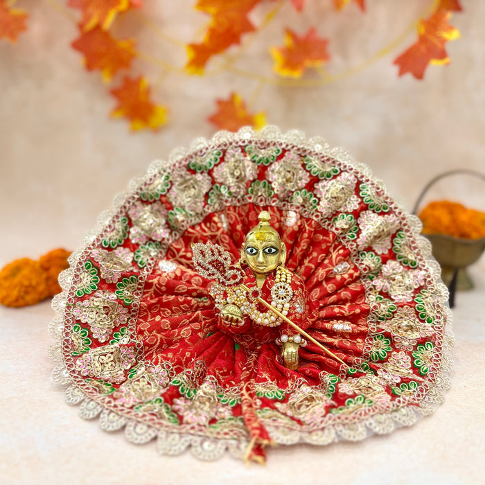Madhavi Shringar Laddu Gopal Dress (Pack of 2)