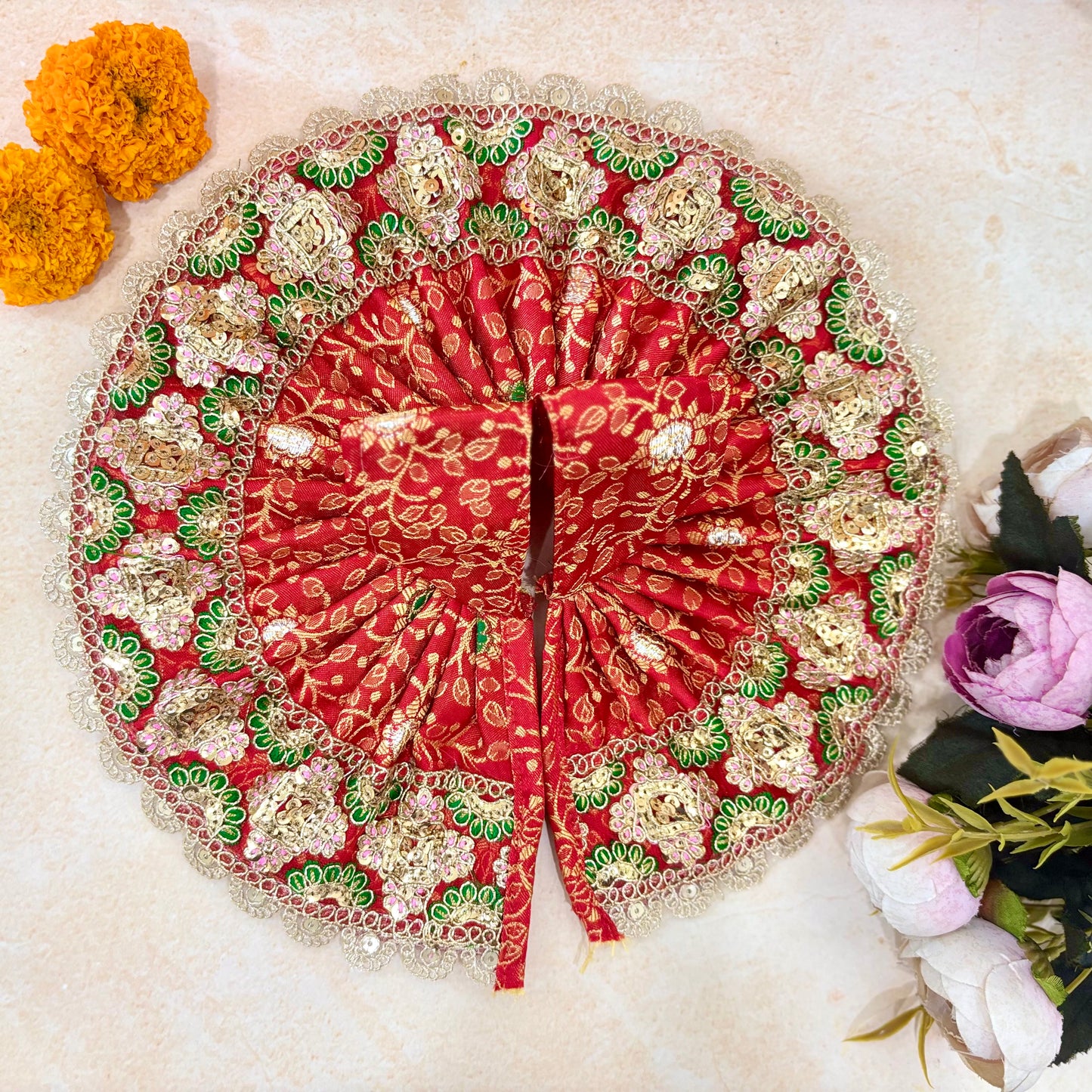 Madhavi Shringar Laddu Gopal Dress (Pack of 2)