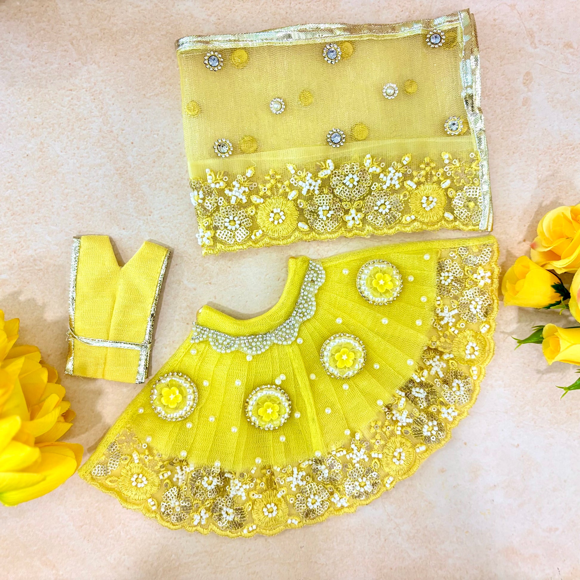 Suvarna Komal Radha Krishna Dress