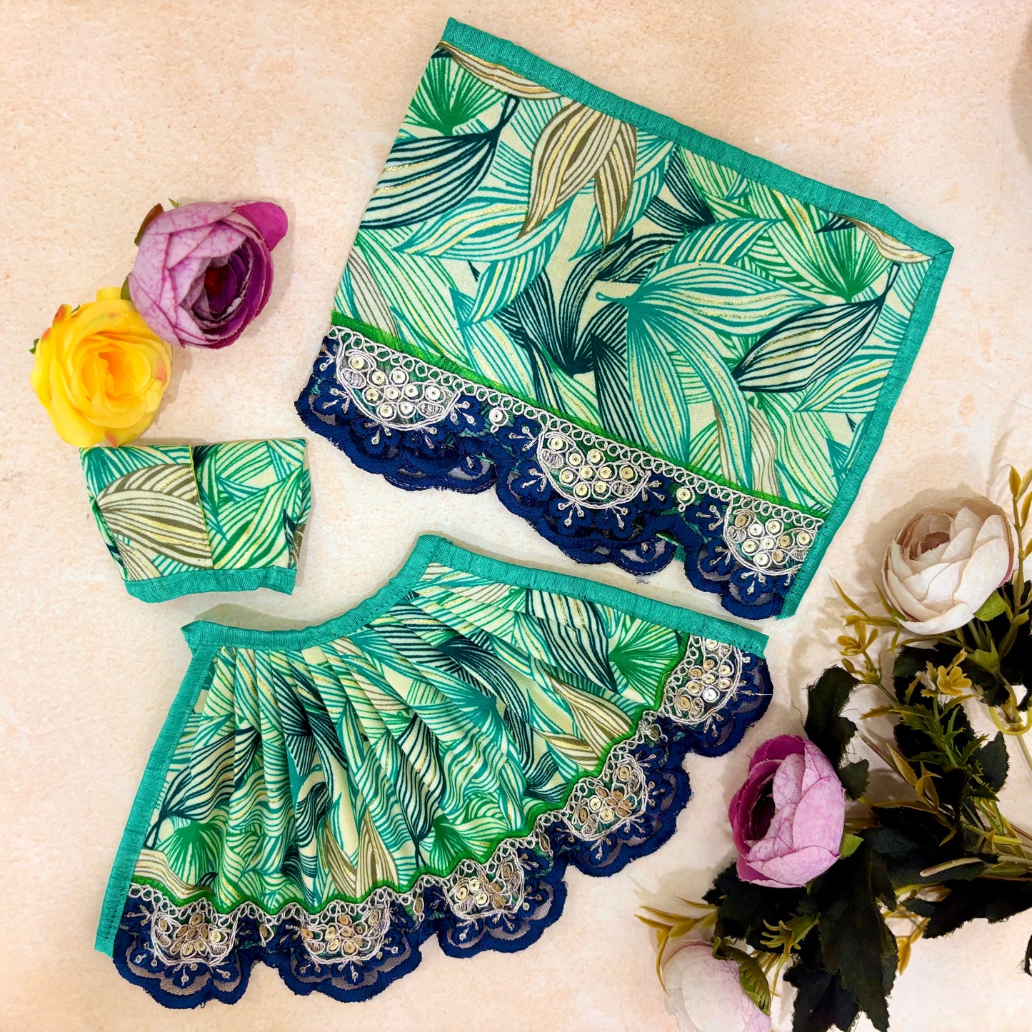 Neel Preet  Radha Krishna Dress