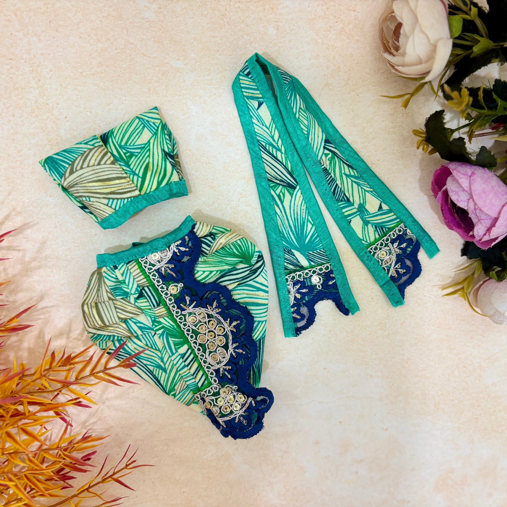 Neel Preet  Radha Krishna Dress