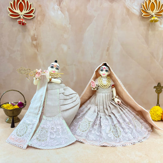 Shwet Preet Radha Krishna Dress