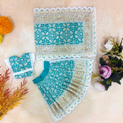 Neel Harit Radha Krishna Dress