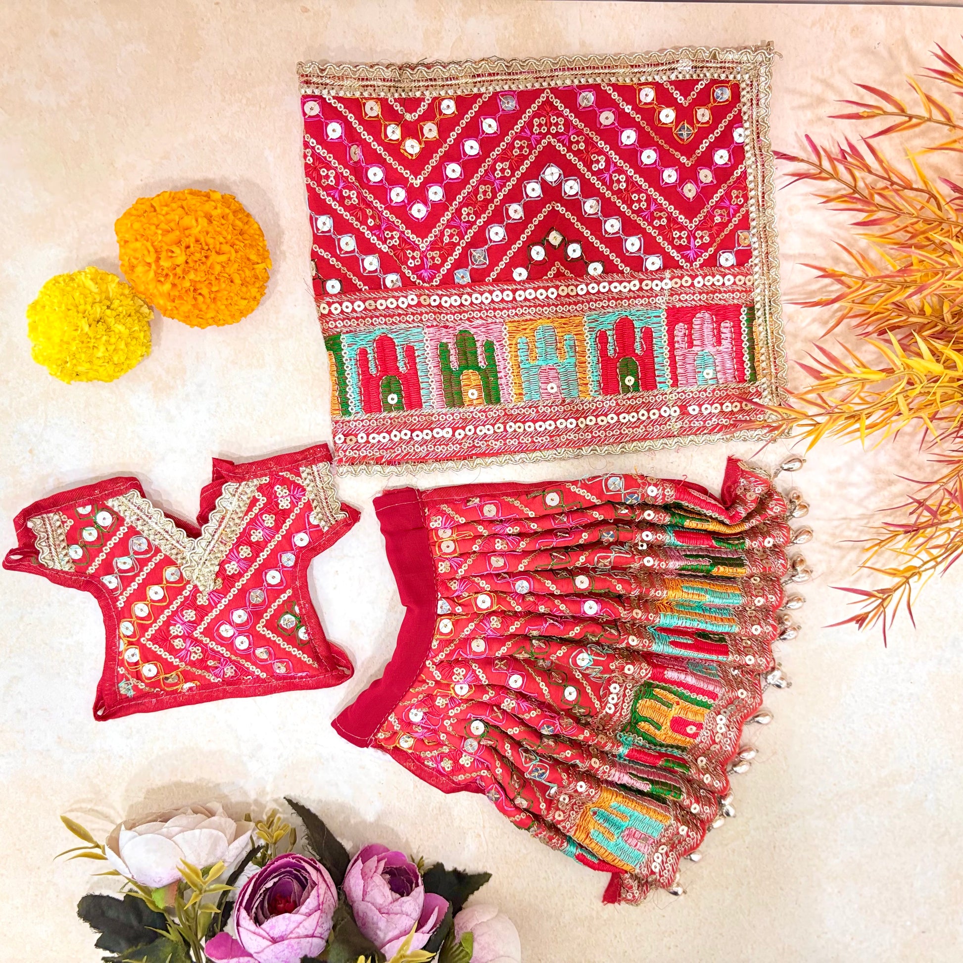 Rang Utsava Radha Krishna Dress
