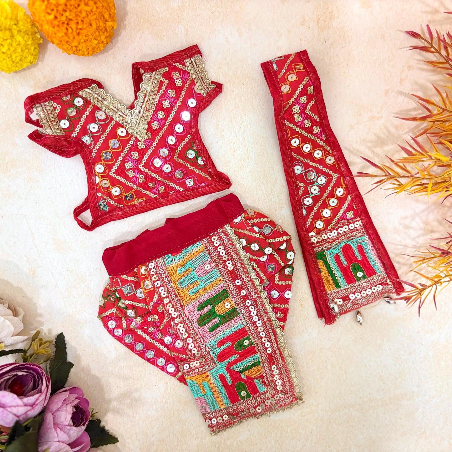 Rang Utsava Radha Krishna Dress