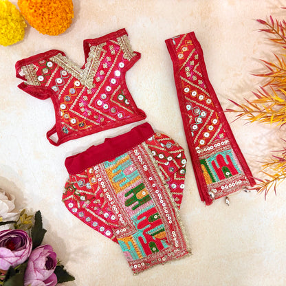 Rang Utsava Radha Krishna Dress