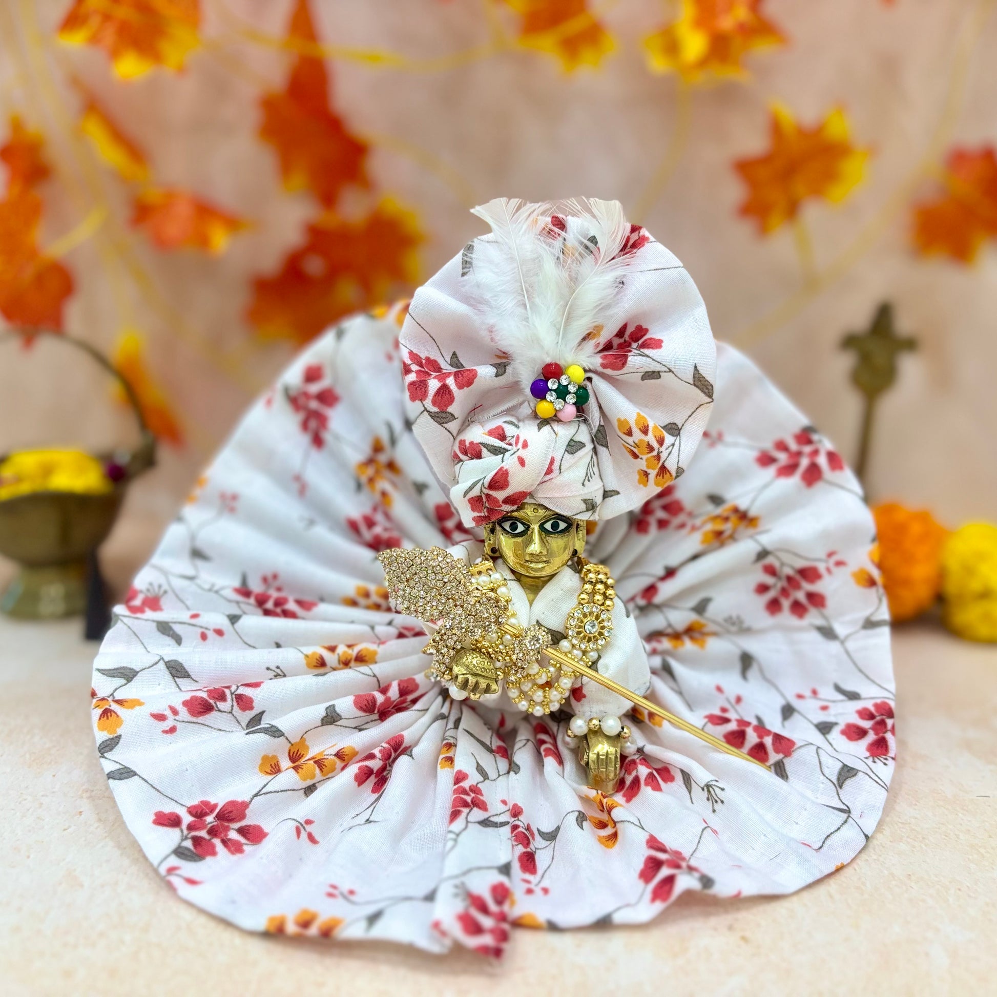 Madhav Prerna Laddu Gopal Dress (Pack of 2)