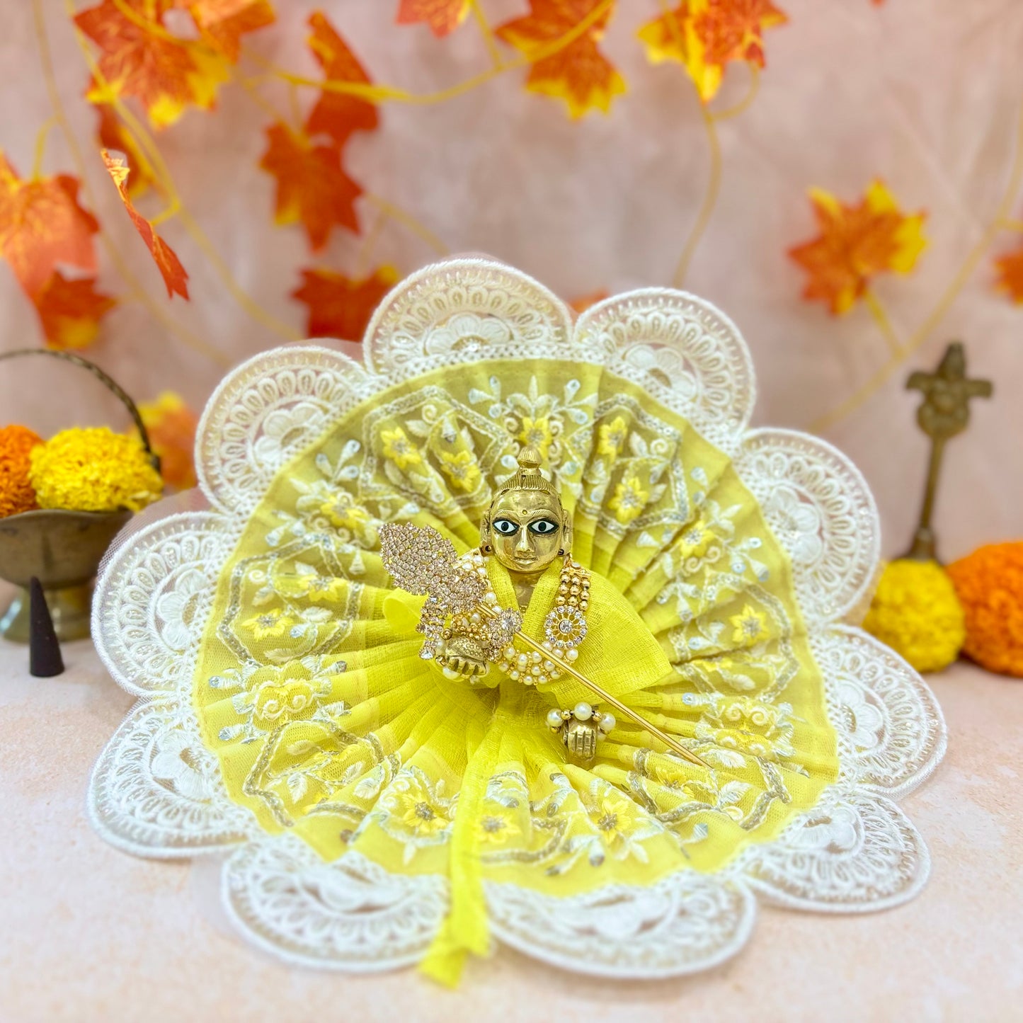Hari Peetambari Laddu Gopal Dress (Pack of 2)