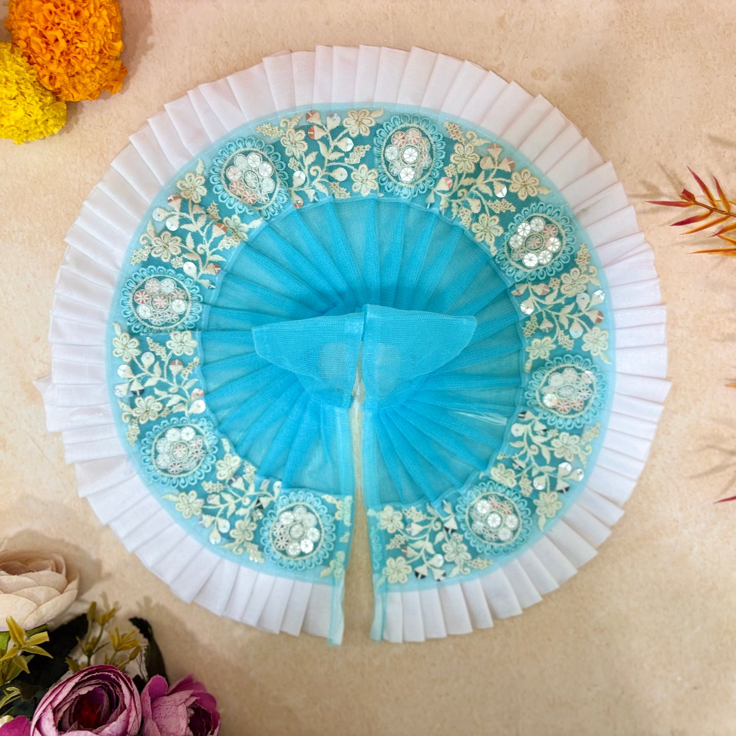 Neel Peetambari Laddu Gopal Dress (Pack of 2)