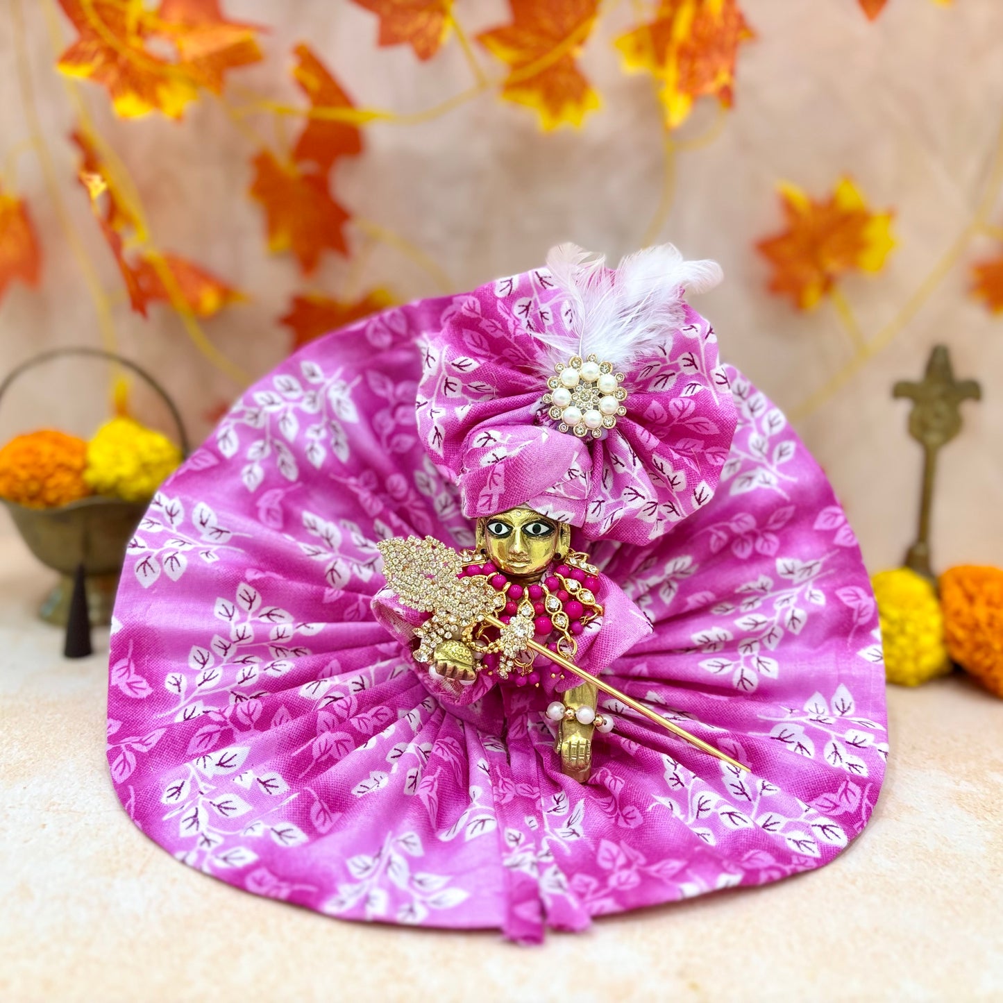 Harivan Leela Laddu Gopal Dress (Pack of 2)