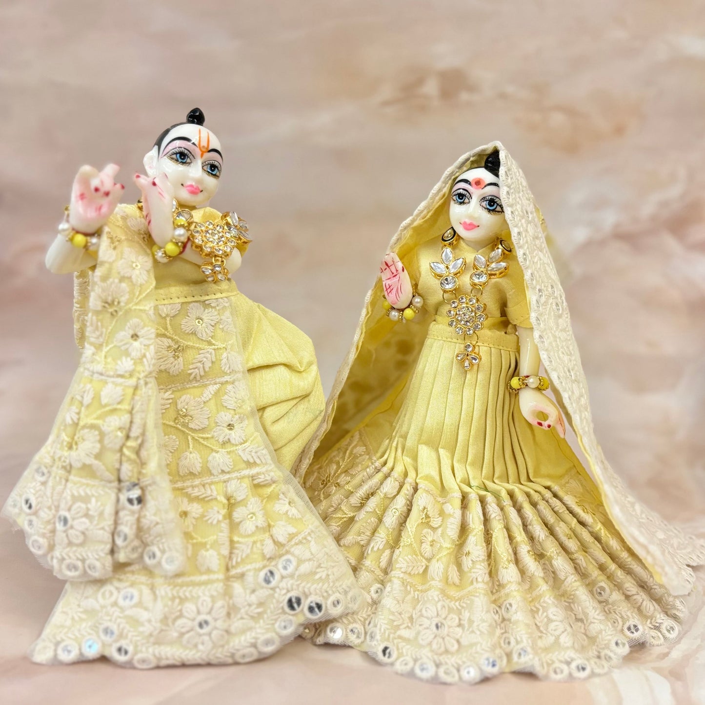Chandraprabha Radha Krishna Dress