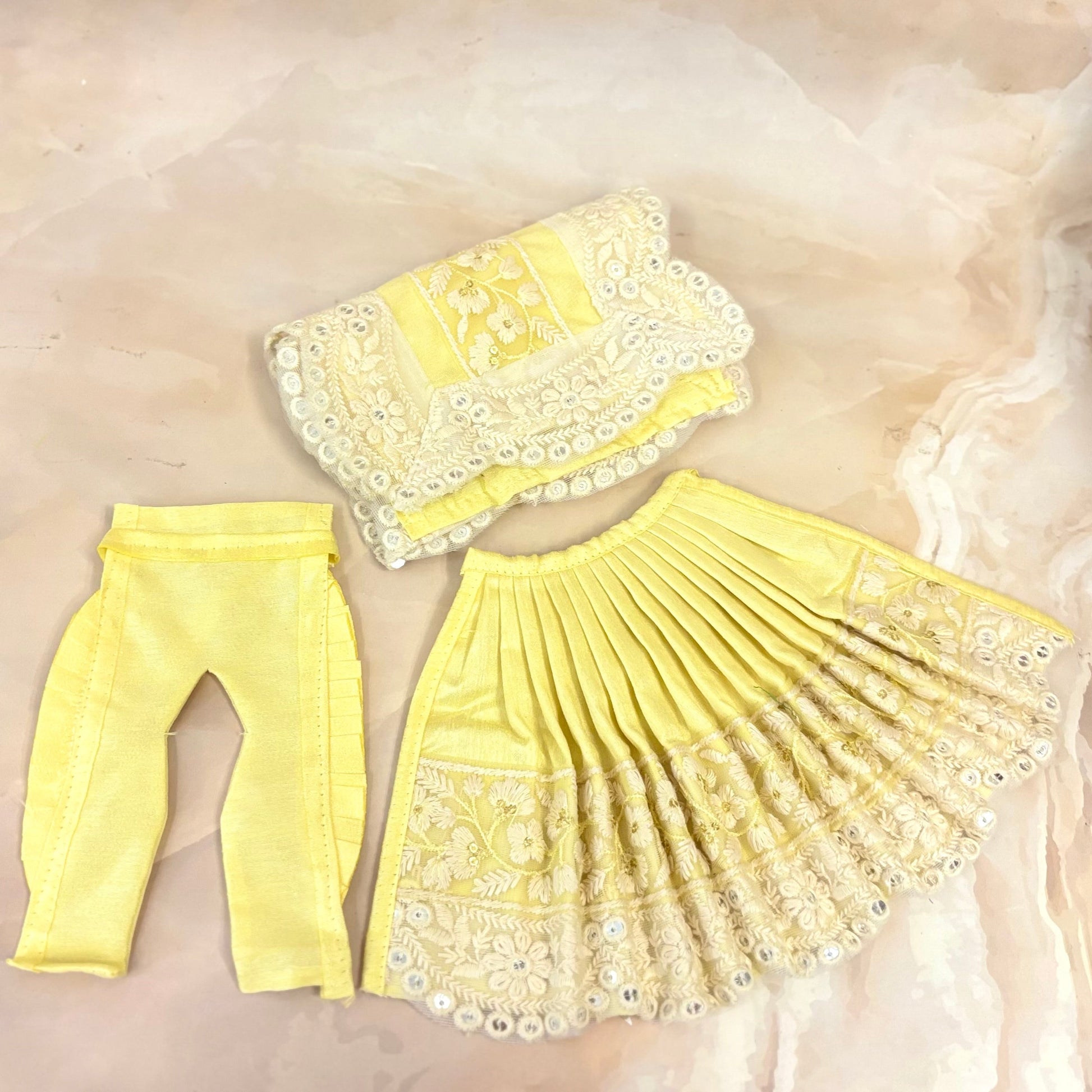 Chandraprabha Radha Krishna Dress