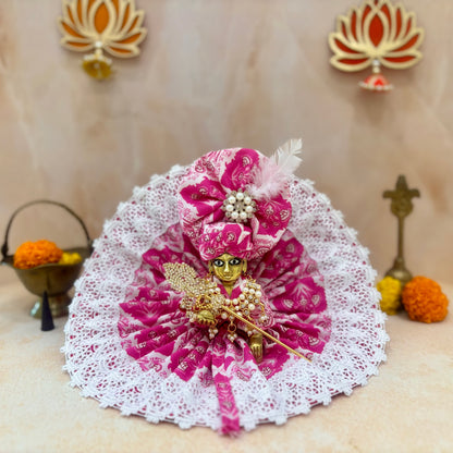 Prem Mukut Laddu Gopal Dress (Pack of 2)